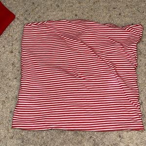 Brandy Melville striped tube top